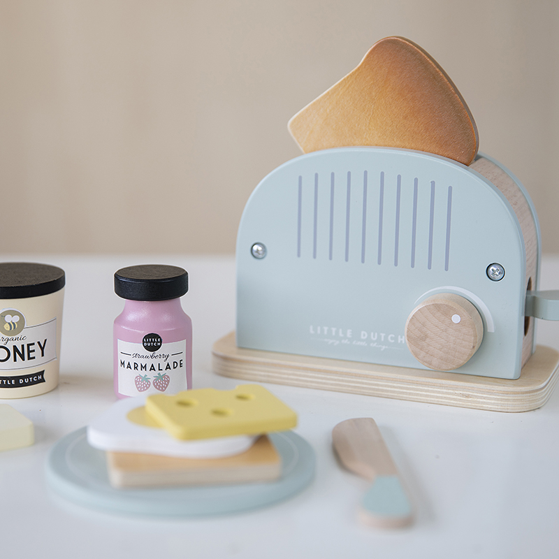 4464 - Wooden toaster set - 2