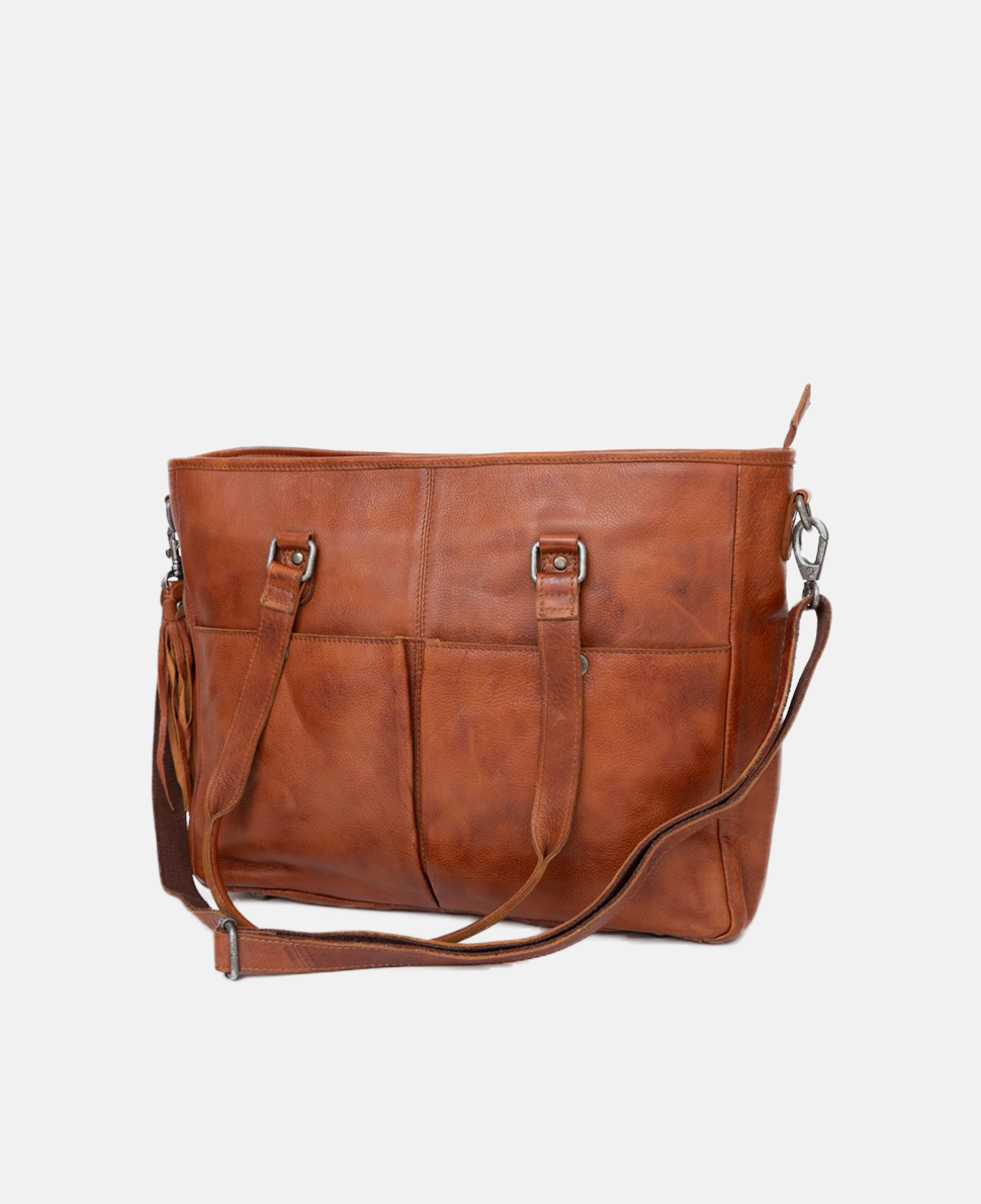 Kelsey achterkant cognac