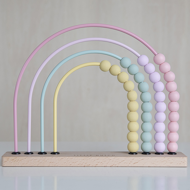 4456 - rainbow abacus - pink - 1