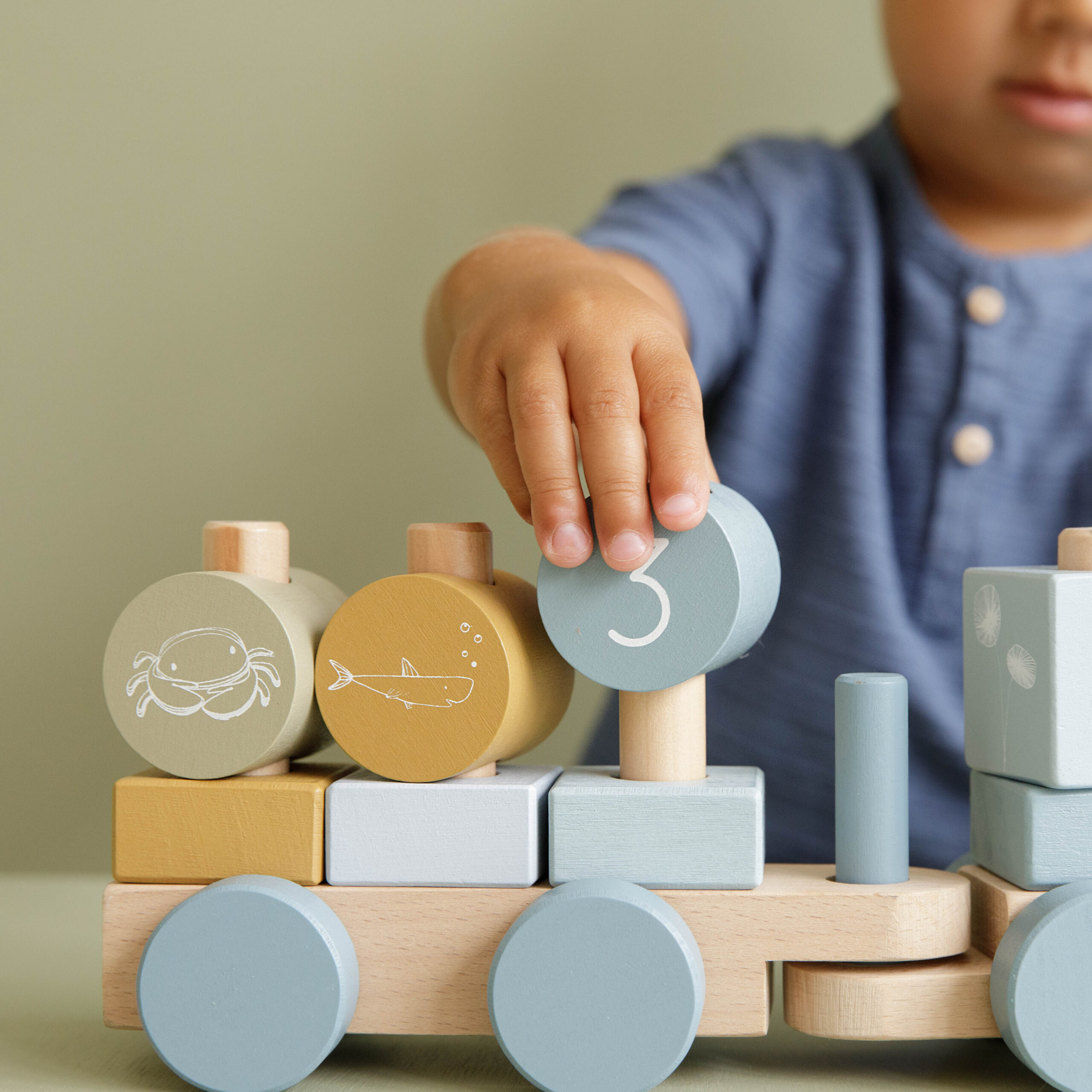 LD7036 - Stacking Train Blue (54)
