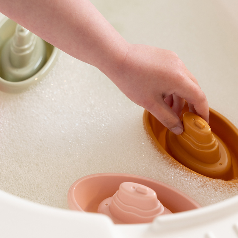 2007437 - Stockable Bath Boats - Pink (5)