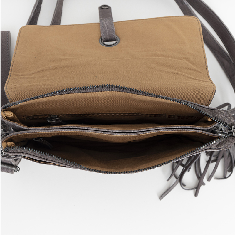 Bag Ferro Grey inside