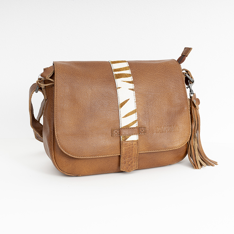 Bag Murcia Cognac Zebra