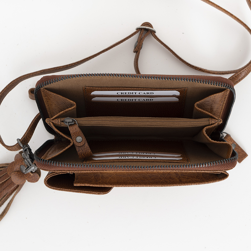 Wallet Tennessee Cognac inside
