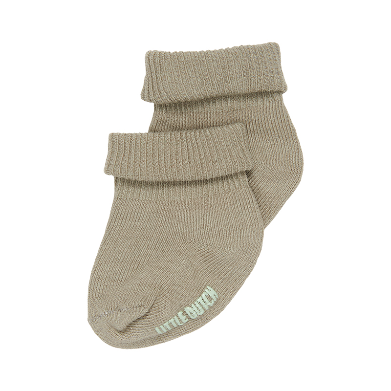 Babysokjes olive
