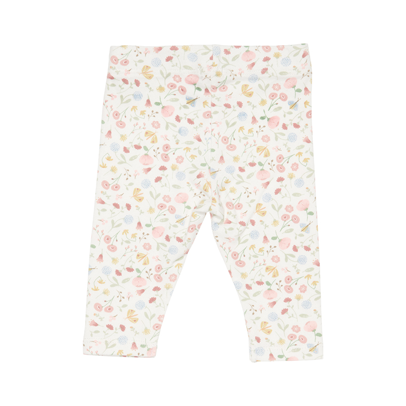 Broek flowers butterflies achterkant