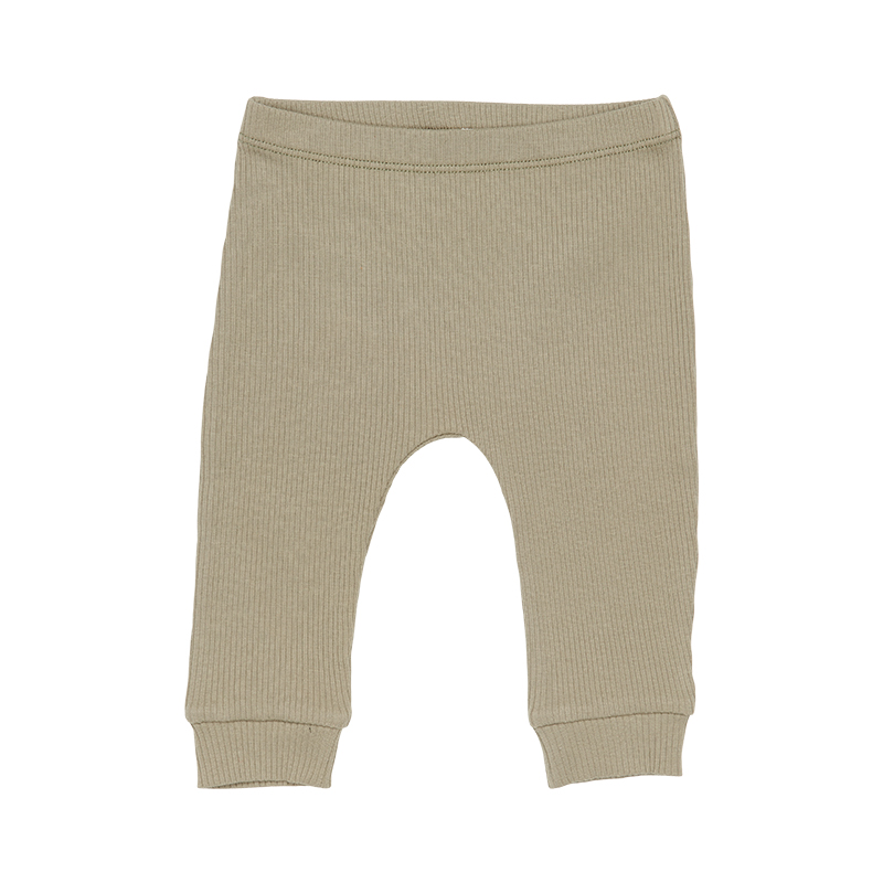 Broek rib olive