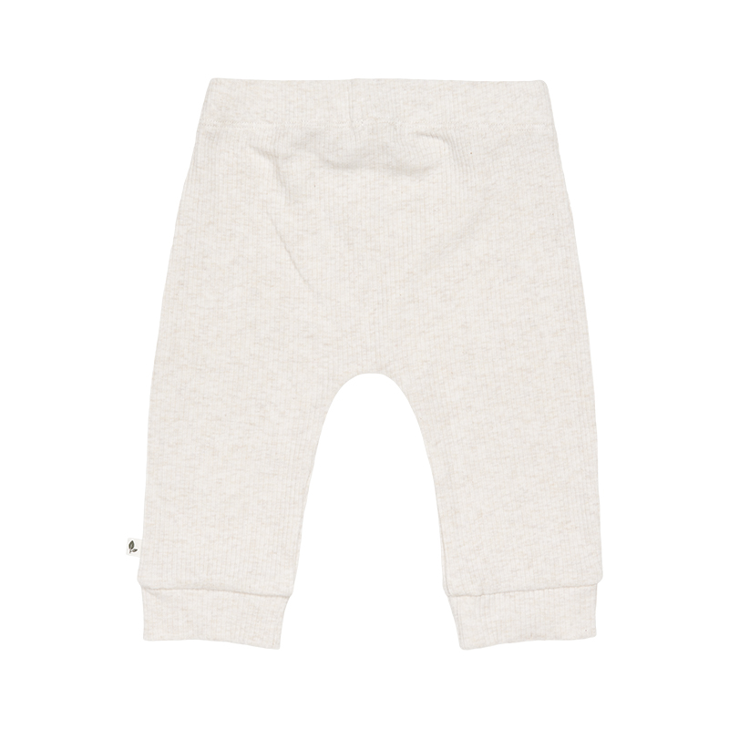 Broek rib sand achterkant