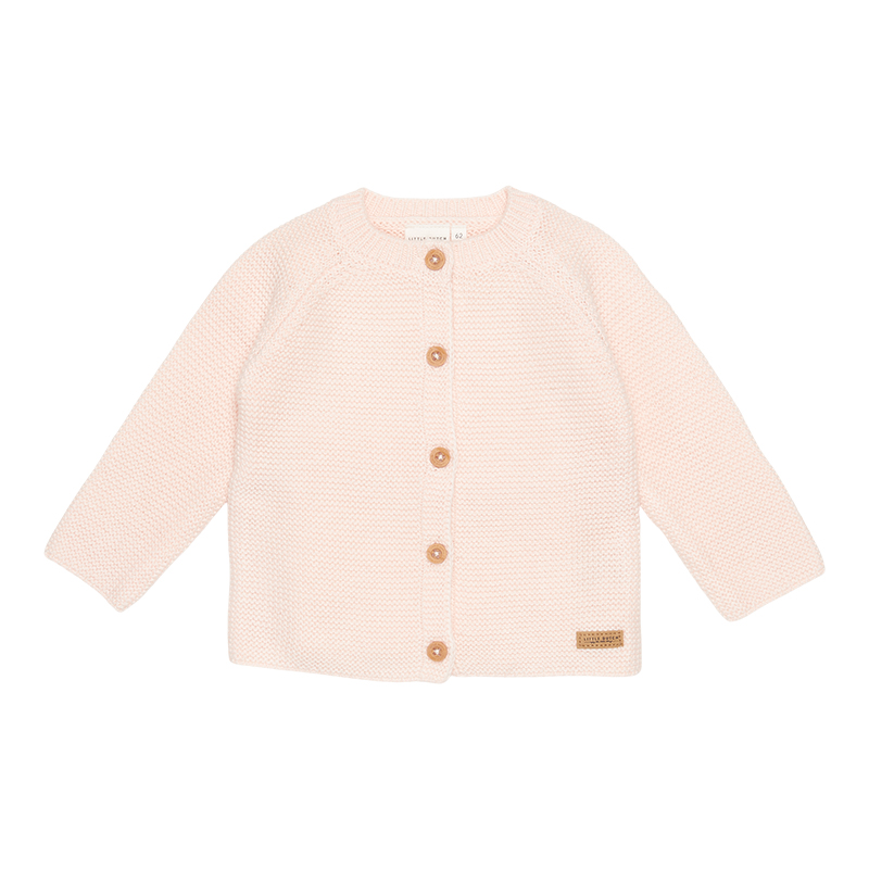 Gebreid vestje roze