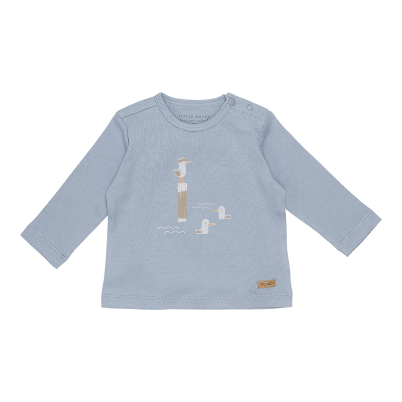 Longsleeve seagull blauw