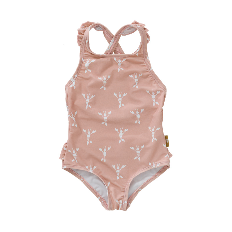 Swim tanksuit lobster cameo rose