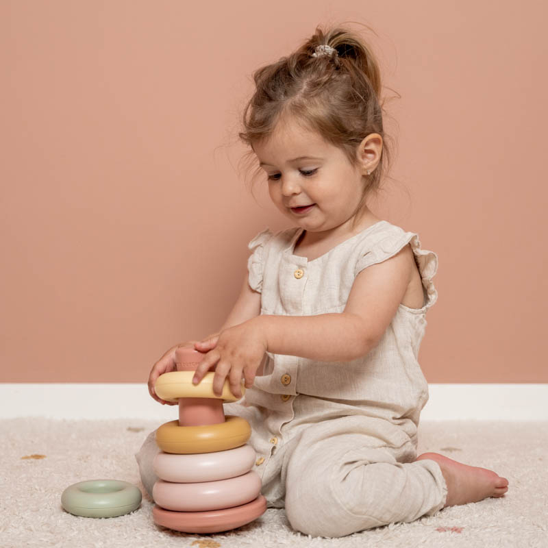 Stacking Rings - Stapelringen - Roze (6)
