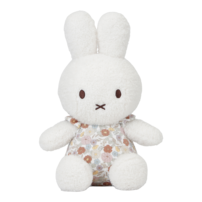 NIJN750 Vintage flowers cuddle 25 cm