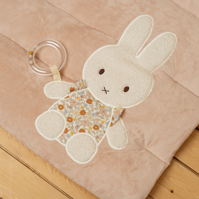 NIJN768 - Miffy Playpen Mat - Vintage Little Flowers (2)