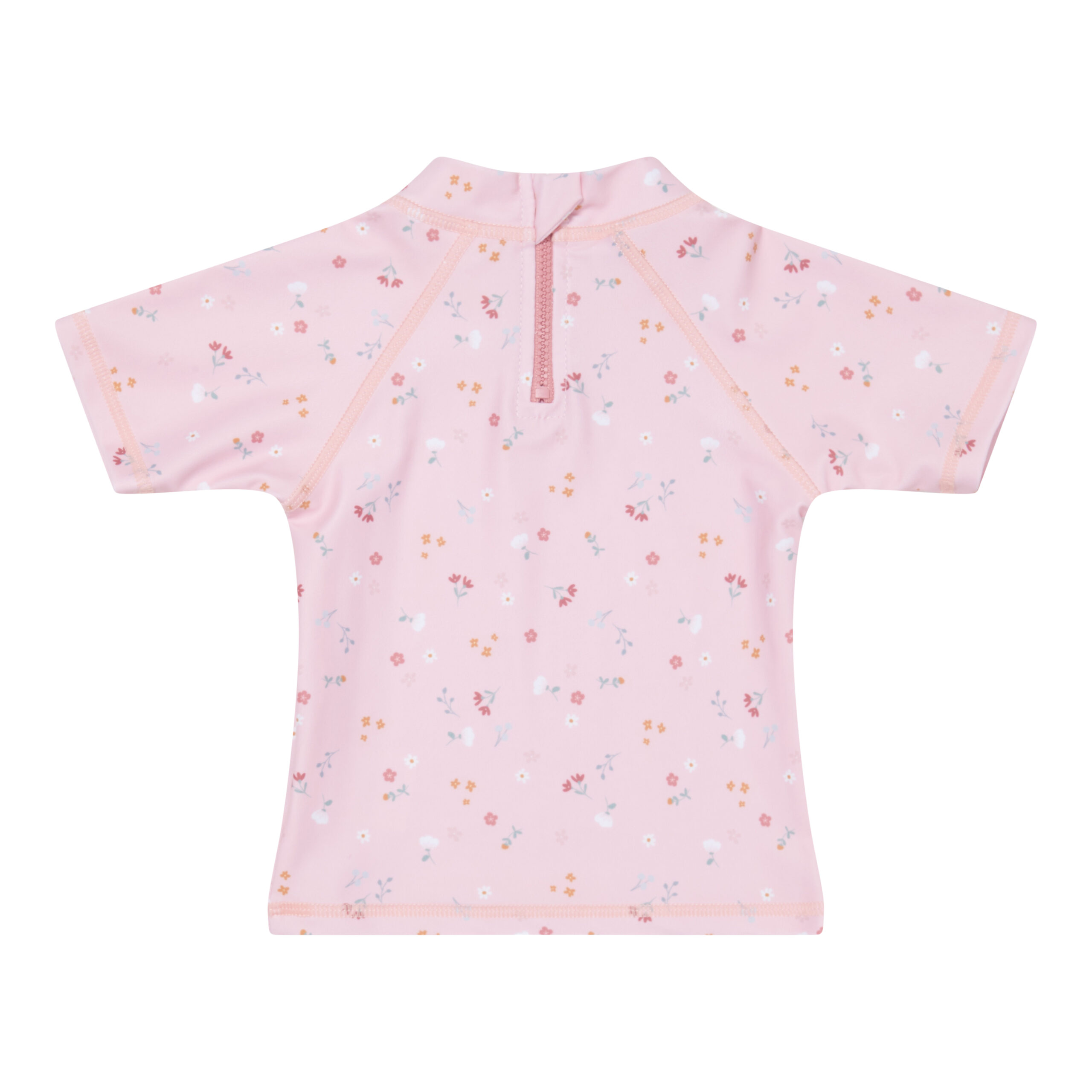 CL12443316 - T-shirt Short Sleeve - Little Pink Flowers - (2)