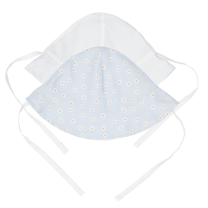 CL40403116 - Hat - Daisies Blue - (1)
