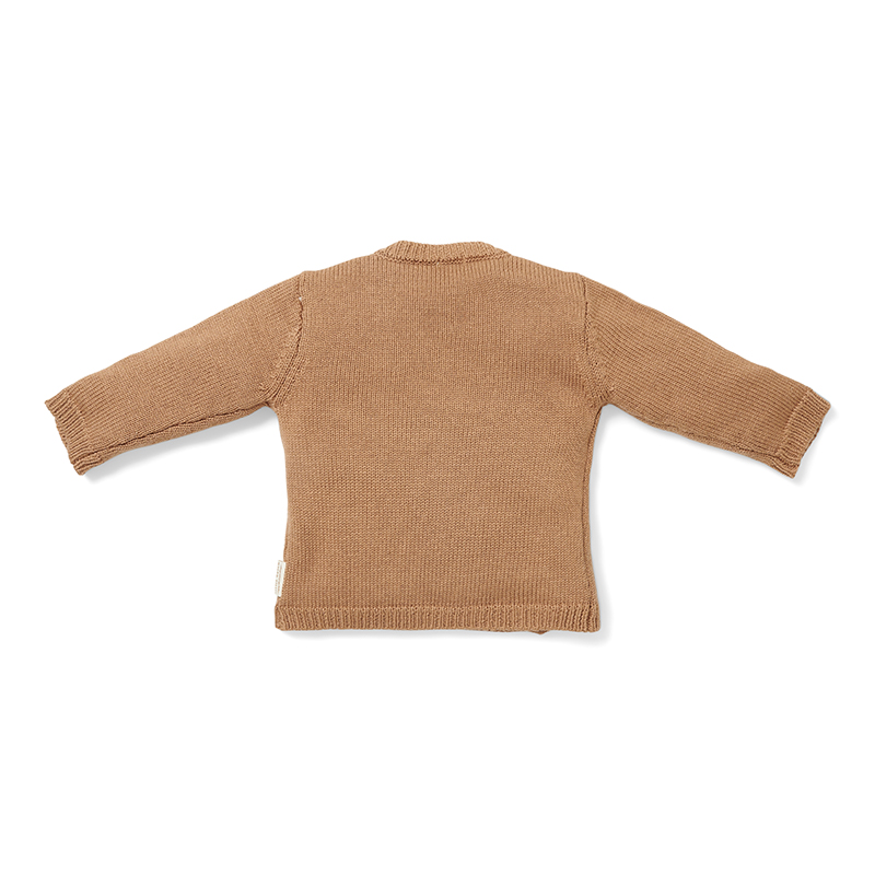 CL26823121 - Knitted cardigan Brown (2)